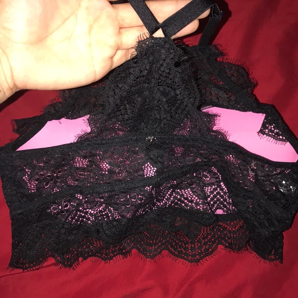 Victoria’s Secret PINK push up lace bralette. - Picture 2 of 3